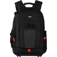 Rollei Sac à dos photo Fotoliner Ocean M 21 L Noir pour Appareil photo Ordinateur portable et Tablette jusqu'à 13"