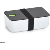Zeller Present Lunch box, Lunch box, Blanc