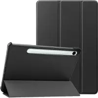 IMoshion Coque tablette Trifold pour Samsung Galaxy Tab S10 FE Plus - Noir