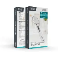 Uni-T Teesa TSA0816 Cuillère avec balance de cuisine 0,3 kg, écran LCD, blanche