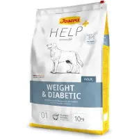 Josera Help+ Aliment diététique pour chien adulte - Perte de poids et diabètes 10 kg Aliment
