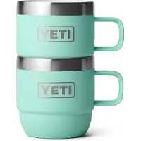 Yeti Rambler Stackable Mugs 6oz, Seafoam, mugs thermos empilables, 177 ml