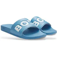 BOSS pour homme. 50536835 Baskets Aryeh bleus (41), Plat, Aucun, Beachwear, Turquoise