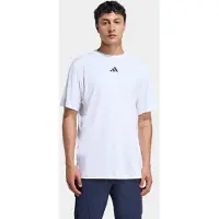Adidas D4t Primelift 3 Stripes Short Sleeve T-shirt Blanc M Homme