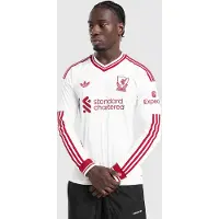 Adidas Liverpool FC 2026/27 Long Sleeve Away Shirt - Blanc, Blanc