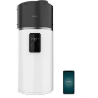 Cecotec Thermo avec Aerotermie de 80L, Chauffe-eau AeroThermal 80 Water Connected. Énergie Sostenible, Bas Consommation
