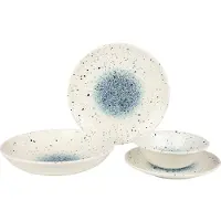 RINART set de vaisselle - Splash - 24 pièces - 6 personnes - Porcelaine