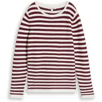 Tom Tailor Pull-over cyclamen / blanc