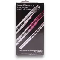 bareMinerals Travel Exclusive Set With Lash Domination Volumizing Mascara Intense Black 8.5 Ml, Lash (Intense Black)