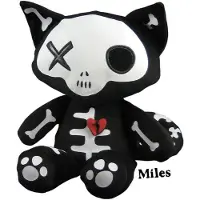 Toynami Pluszowa Figura Emily the Strange 20 cm - Oficjalny Produkt Ma