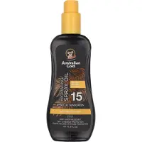 Australian Gold Tea Tree&carrot Oils Spray Spf15 237ml Protector Orange Homme