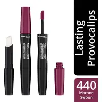 Rimmel London Lasting Provocalips Lip Colour 2-In-1 440 Maroon Swoon