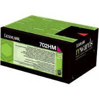 Lexmark 70C2HM0 (702HM) - Magenta - Toner - Grande capacité