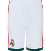 Adidas Short Domicile Real Madrid 26/27 Enfants - Blanc, Blanc