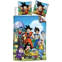 Aymax Dragon Ball Z - Parure De Lit 140x200cm - Capsule 8 '100% Polycoton