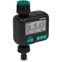 Vonroc Water timer - Ordinateur d'arrosage - digital - système d'irrigation automatique - intervalle et durée largement réglables : 1h à 15 jours/ 1sec à 99min - résistant à l'eau IPX5