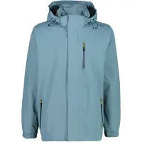 CMP Veste pour homme, modèle MAN JACKET, fermeture éclair, capuche, ventilation, modèle HYDRO 56