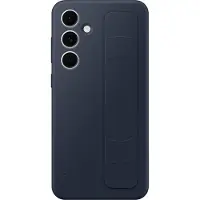 Samsung Coque arrière originale Standing Grip pour Galaxy S24 FE - Black & Blue