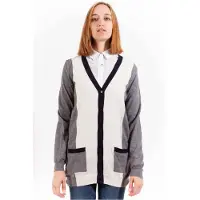 Gant Femmes, Pull-over, Cardigan pour femme, gris, Gris, (XS)