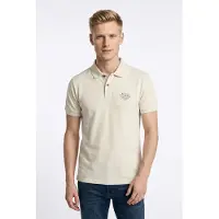 Petrol Industries T-Shirt pierre / blanc