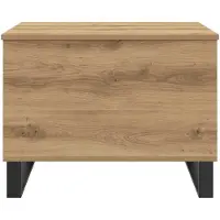 vidaXL Table basse Artisan-Chêne 60x44,5x45 cm Bois composite