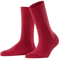 Falke Chaussettes Femme Chaussettes Paquet de 1 Family SO femme - Rouge - 35 / 38