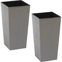 Siena Garden Kit de jardinières (25 x 25 x 46.50 cm)