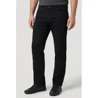 Wrangler - Jeans pour hommes - Coupe classique - Rouge "Kabel" - Noir "Rinse"