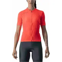 Castelli Maillot Anima 3 Orange Femmes, Taille S