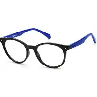 Polaroid Monture lunettes - - PLD D814 - Noir - Bleu - Enfant Garçon