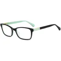 Kate spade Lunettes de Vue KS JACKELINE 2 50/17/135 Black green Acetate frames WOMAN KS JACKELINE 2
