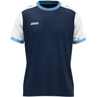 Jako Dynamic Maillot manches courtes homme - Marine / Blanc / Bleu ciel