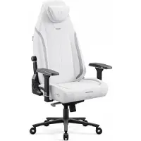 Diablo Chairs DIABLO Fauteuil gaming en tissu X.EYE PRIME Normal Size, Ghosted White