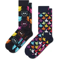Happy socks Chaussettes '2-Pack Cat Socks' mélange de couleurs