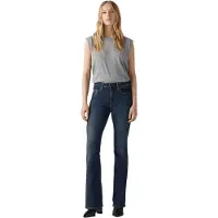 Levi's Jean '726 High Rise Flare' bleu foncé