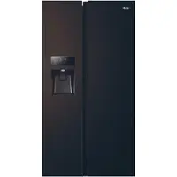 Haier Refrigerateur Americain - Frigo - - SBS 90 Series 3 HSR3918EIPB - - 515 L - 180 x 90 x 65,9 cm - Noir