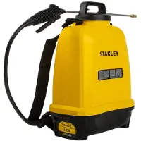 Stanley Pulvérisateur à pression 12 L arrière, pulvérisateur arrière jardin, pulvérisateur à pression, électrique, batterie rechargeable lithium, lance télescopique, buse réglable, autonomie 2 h, max