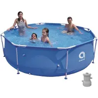 Avenli Piscine Sirocco Blue 300 x 76 cm set avec filtration à cartouche
