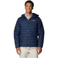 Columbia Veste outdoor 'Powder Lite II' bleu marine / blanc
