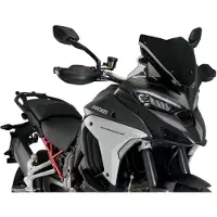 Puig sport screen black 390x365mm ABE approved for Ducati