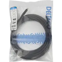 Deltaco Câble actif USB-C CC, 5Gbps, 3A, 5m