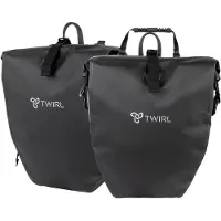 Twirl Carry D Panniers 22l Noir