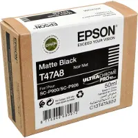 Epson T47A8 - Noir mat - Cartouche d'encre