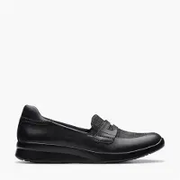 Clarks Mocassins Ellowyn Penny Femme Black Leather