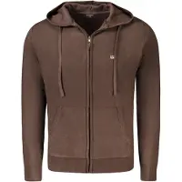 NORWAY 1963 Hommes, Pull-over, Marrone Poliammide Men's Cardigan, Marron, (3XL)