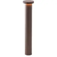 ROSSINI ILLUMINAZIONE Tiberio Borne Led 10W 3000K Ip65 Corten - Borne De Jardin 45Cm - Groupe Rossini