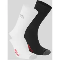 Craghoppers Nosilife Twin Pack Half Long Socks Blanc,Noir EU 39-42