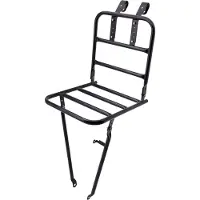 Steco Original 16 Mm Front Pannier Rack Argenté