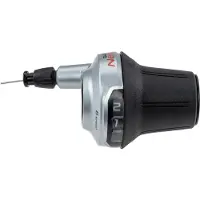 Shimano - Manette de dérailleur rotative NEXUS SL-C6001, 8 vitesses, argentée - pour une sélection de vitesses précise...