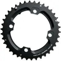 Sram Mtb 104 S1 49 Chainline Al5 Long Pin Chainring Noir 38t